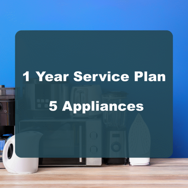 12-Month Cover – Up to 5 Appliances